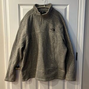 North Face quarter zip.